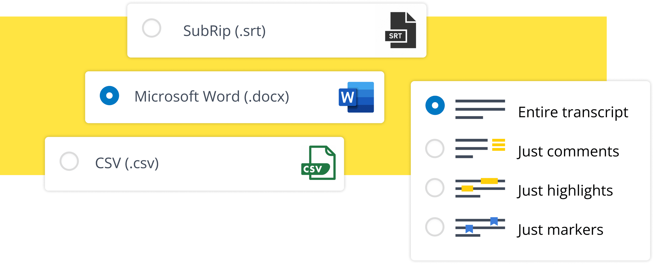 Transcribe video and audio to text Content editor Trint